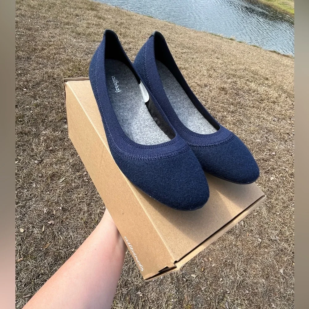 NWT Allbirds Deep Navy Wool Breezer Size 8.5 & 9